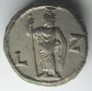 Roman Egypt Gordian Iii As Augustus Tetradrachm,  Serapis Standing Reverse photo
