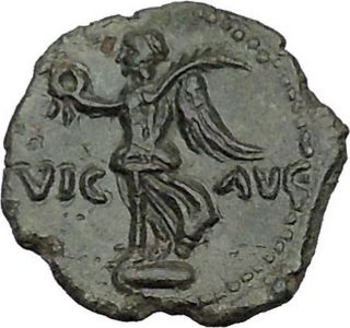 Augustus Victoryover Brutus Cassius Assassins Of Julius Caesar Roman Coin I40608 photo