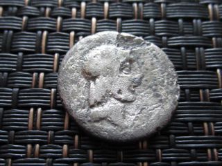 L.  Calpurnius Piso Frugi Silver Ar Denarius Rome 90 Bc Horseman photo