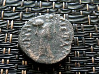 Thrace,  Mesembria 200 - 100 Bc Bronze Coin Drachm Ancient Greek Coin photo
