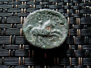 Ancient Greek - Philip Ii Macedonian King Heal Apollo Rare Greek Coin / 6,  13gr photo