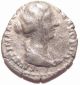 Ancient Roman Empress Faustina Pietas At Death Altar Avg Silver Denarius 141 Ad Coins: Ancient photo 1