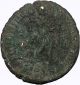 Gratian W Labarum 367ad Ancient Roman Coin Christ Monogram Chi - Rho I35843 Coins: Ancient photo 1