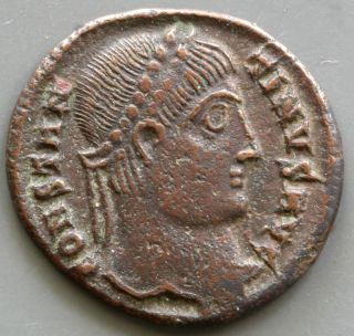 Constantine I,  Arles (arelate) 319 Ce,  Ae 18 photo