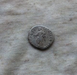 Coin Marcus Aurelius Roman Denarius 161 - 180 A.  D 0157 photo