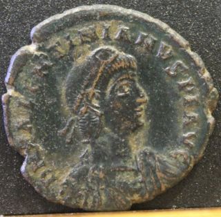 Roman Coin Valentinianus photo