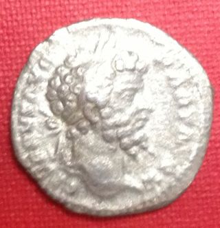 Imperial Roman Ar Denarius,  Septimius Severus photo