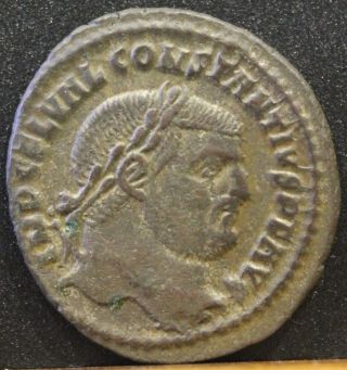 Roman Coin Constancio I photo