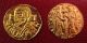 Solid 22 Karat Gold Christ Coin Medal Byzantine Icon Pendant 14k Diamond Bezel Coins: Ancient photo 4