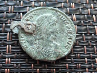 Roman Empire - Constantius Ii 337 - 361 Ad Maiorina Pendant Ancient Roman Coin photo