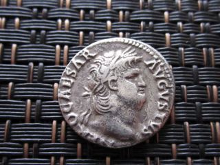 Silver Ar Denarius Of Nero 54 - 68 Ad Salvs Ancient Roman Coin Ric 60 photo