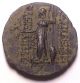 Seleucid Kingdom Antiochos (antiochus) Vi Epiphanes Very Fine Bronze Coin Coins: Ancient photo 1