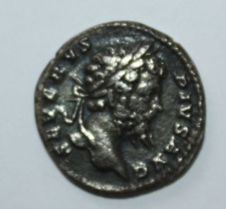 Septimius Severus Silver Denarius photo