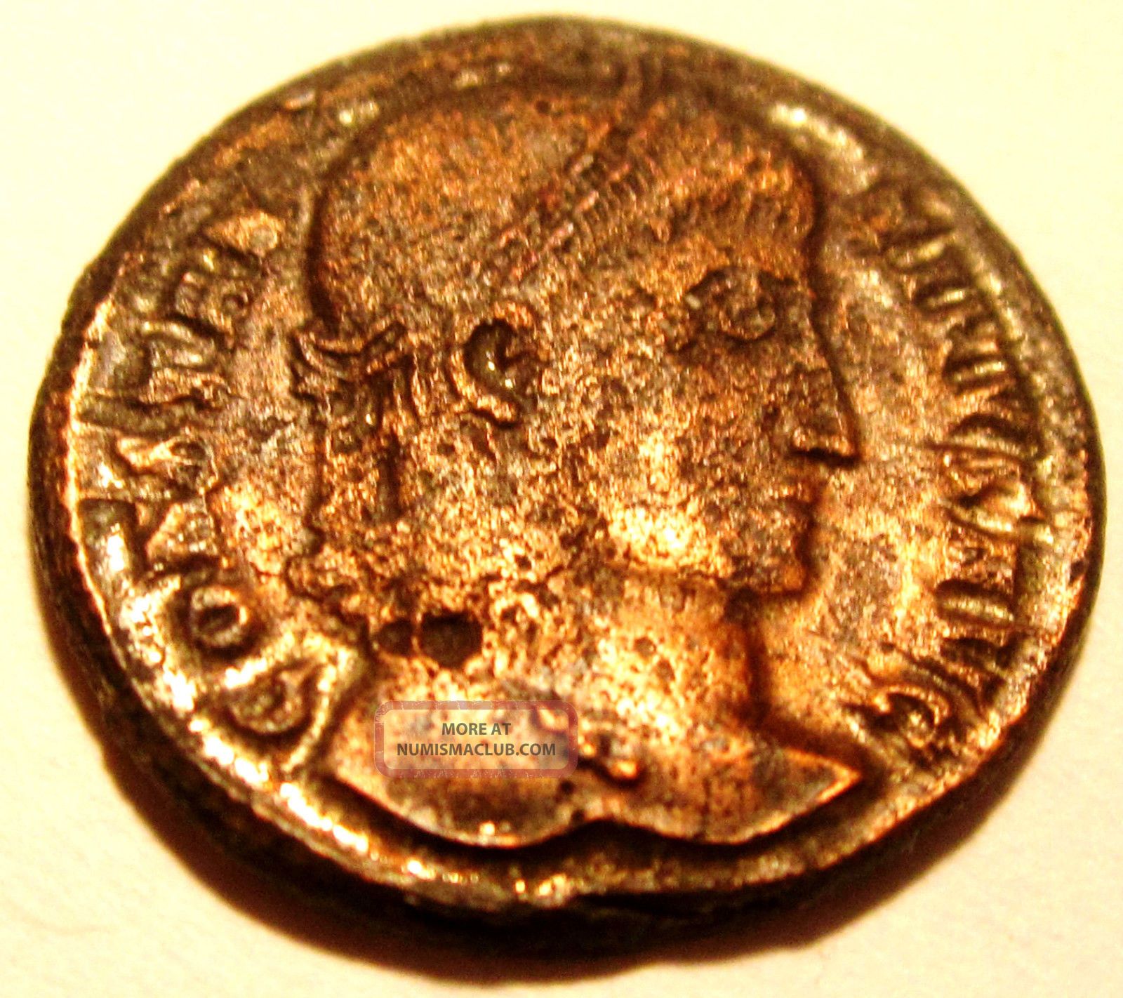 Q47 Good Ancient Roman Bronze Coin Of Constantine, 1,
