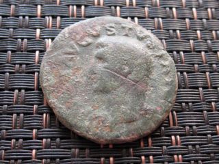 Divus Bronze Ae As Of Augustus 12 Bc - 14 Ad Struck Under Tiberius 