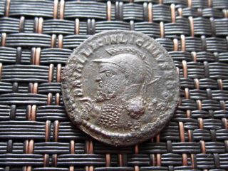 Licinius Ii 321 - 324 Ad Follis Ae3 Jupiter Reverse Ancient Roman Coin photo