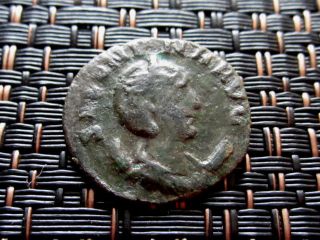 Antoninianus Salonina Wife Of Gallienus 233 - 268 Ad Ancient Roman Coin photo
