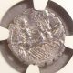 79 Bc C.  Naevius Balbus Ancient Roman Republic Silver Denarius Ngc F 4/5 2/5 Coins: Ancient photo 1