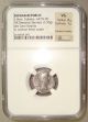 59 Bc L.  Roscius Fabatus Ancient Roman Republic Silver Denarius Ngc Vg 4/5 1/5 Coins: Ancient photo 2