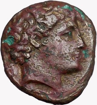 Phalanna In Thessaly 350bc Ancient Greek Coin Young Male Nymph Phalanna I43343 photo