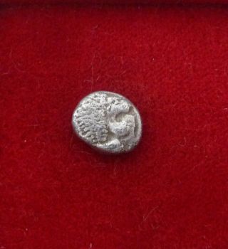 Ionia,  Miletos 1/12th Ar Silver Stater Lion / Floral Incuse Early Coin 6 - 4thc Bc photo