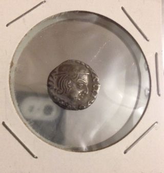 Ancient Greek Silver Coin Higle Colectible And Awesome For His Age photo