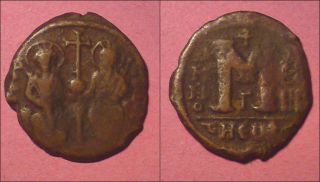 Byzantine Coin Of Justin Ii photo