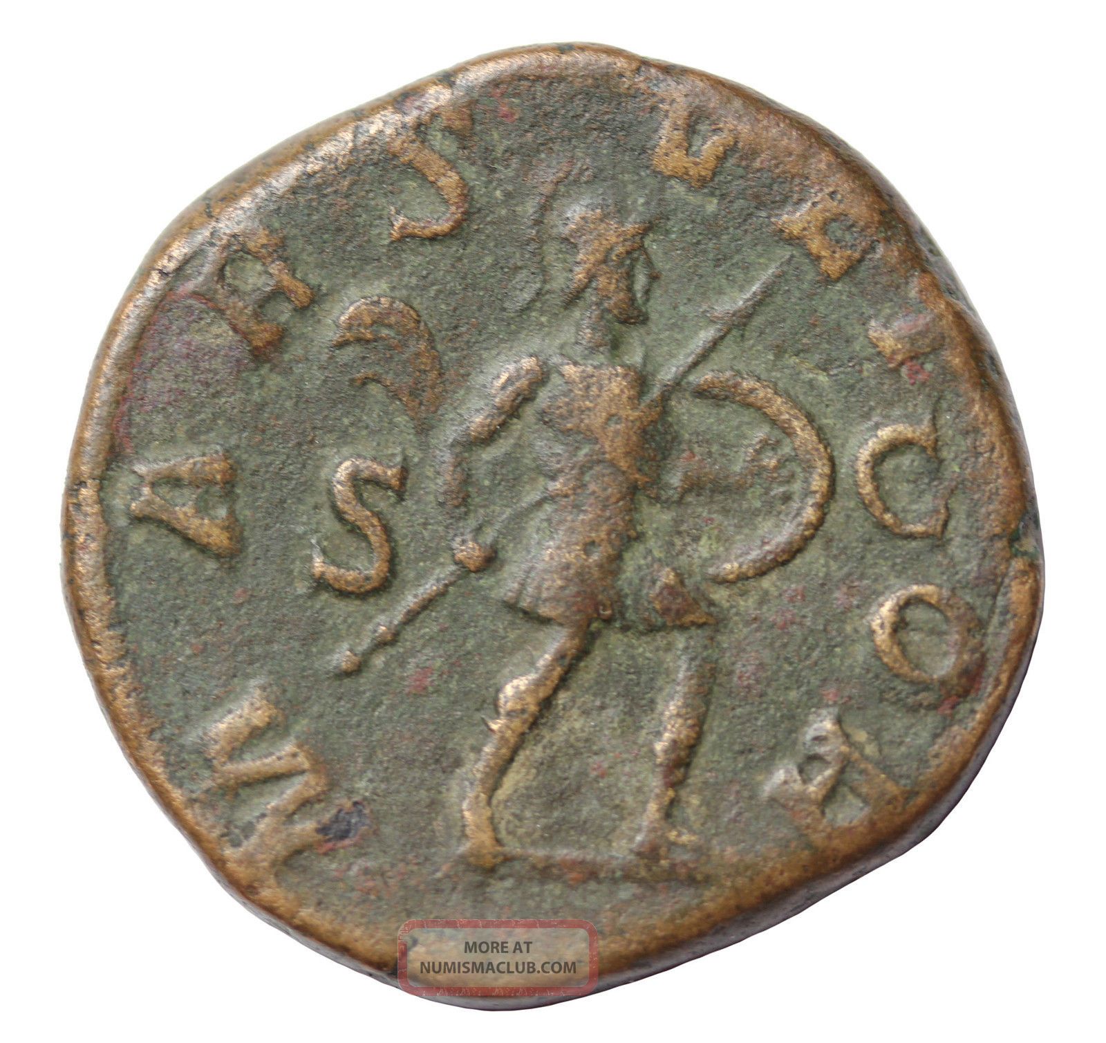 Severus Alexander 222 - 235 Ad Ae Sestertius Rome Ancient Roman Coin