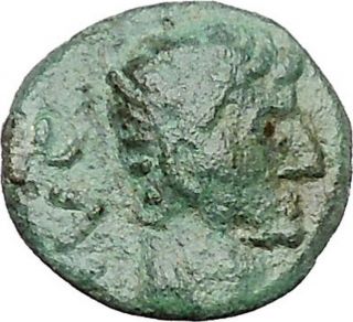 Augustus 27bc Authentic Ancient Roman Coin Two Colonists With Two Oxen I41401 photo
