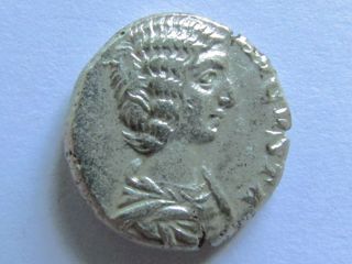 Rare Roman Silver Denarius Of Empress Julia Mamaea photo