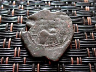 Byzantine Ae Half - Tetarteron Unknown Ancient Byzantine Coin photo