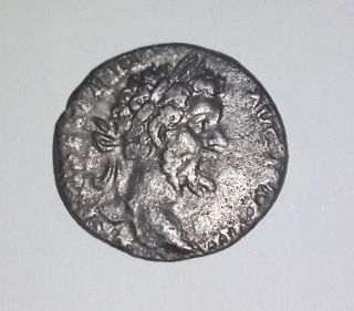 Ancient Roman Silver Denarius Coin - Septimius Severus 194 A.  D Rare photo