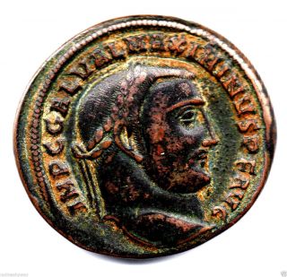 Unknown Roman Coin Greek Old Ancient Mans Face Unique U Mystery C Bronze Copper photo