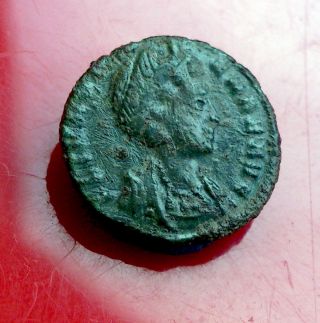 Helena Rare Ancient Roman Bronze Coin Mother Of Constantine The Great photo