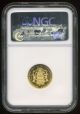 1960 Gabon 10 Francs Gold Proof Coin,  Ngc Pf - 66 With Ultra Cameo, Africa photo 1