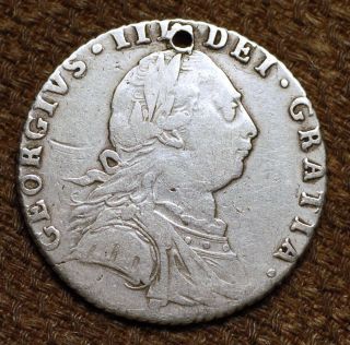Great Britain.  6 Pence 1787 - George Iii.  Km 606 photo