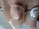 1938 ' German 3rd Reich ' 2 Pfennig Coin Ring Size 12 1/2 Germany photo 1