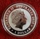 2015 Australia Kookaburra 1 Dollar Bullion Coin 25th Anniversary 1990 - 2015 Silver photo 1