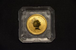 1993 1/10 Oz Australian Gold Nugget - Proof Coin photo