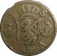 Sweden Frederick I 1750 2 Ore,  S.  M.  Low Mintage - 353,  000 Brown Km 437 Europe photo 2