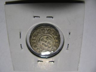 1634 - 53 Swedish Riga Livonia Silver One Ore Coin// Extra Fine // Km 21 // photo