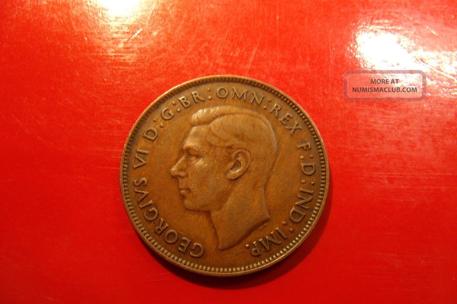 1944 Australia George Vi One Penny Solid Date Respectable Details All coins-and-australia-half-penny-1925-australian-pre-decimal-coins