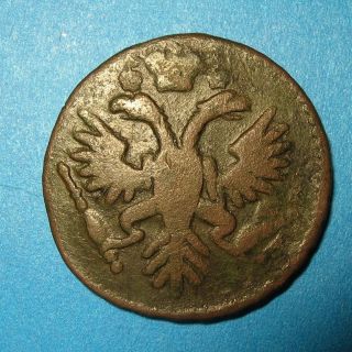 Denga 1731 Coin Russian Empire 11d photo