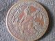 1818 Goddess Saraswati Devi East India Company Half Anna Token Coin Very Rare India photo 3