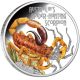 Deadly And Dangerous Scorpion 1 Ounce Silver Coin 999 Perth Tuvalu 5000 Australia photo 1