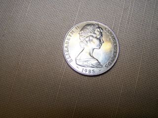Cook Islands Coin $1 Dollar 1983 photo