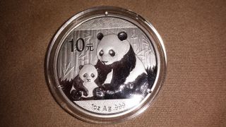 2012 Silver Panda 1oz China Uncirculated photo