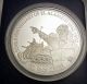 1992 Royal Belize 5 Oz.  999 Silver Proof $10 Battle Of El Alamein Box / UK (Great Britain) photo 4