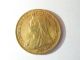 1895 - S Full Sovereign Gold Coin Australia photo 3