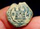Early Spanish Pirate Coin 1500 ' S Lion & Castle 2 Maravedis (wd21) Europe photo 3